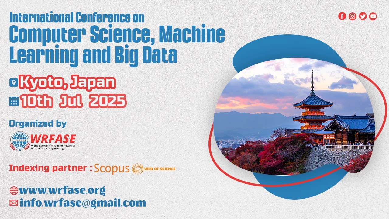 Computer Science, Machine Learning and Big Data Conference in Japan